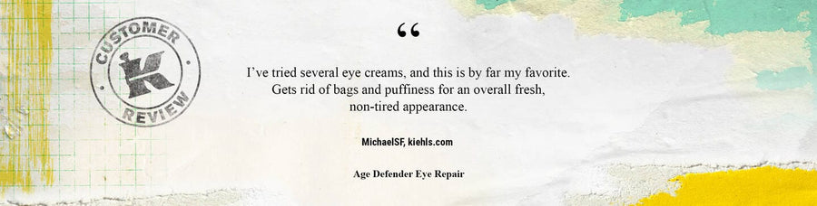 Buy Original Kiehl's Age Defender Eye Repair Cream For Men 3ml - Online at Best Price in Pakistan