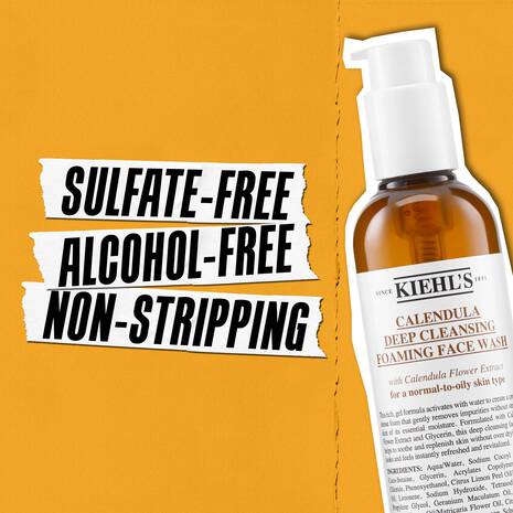 Buy Original Kiehl's Calendula Deep Cleansing Foaming Face Wash 230ml - Online at Best Price in Pakistan