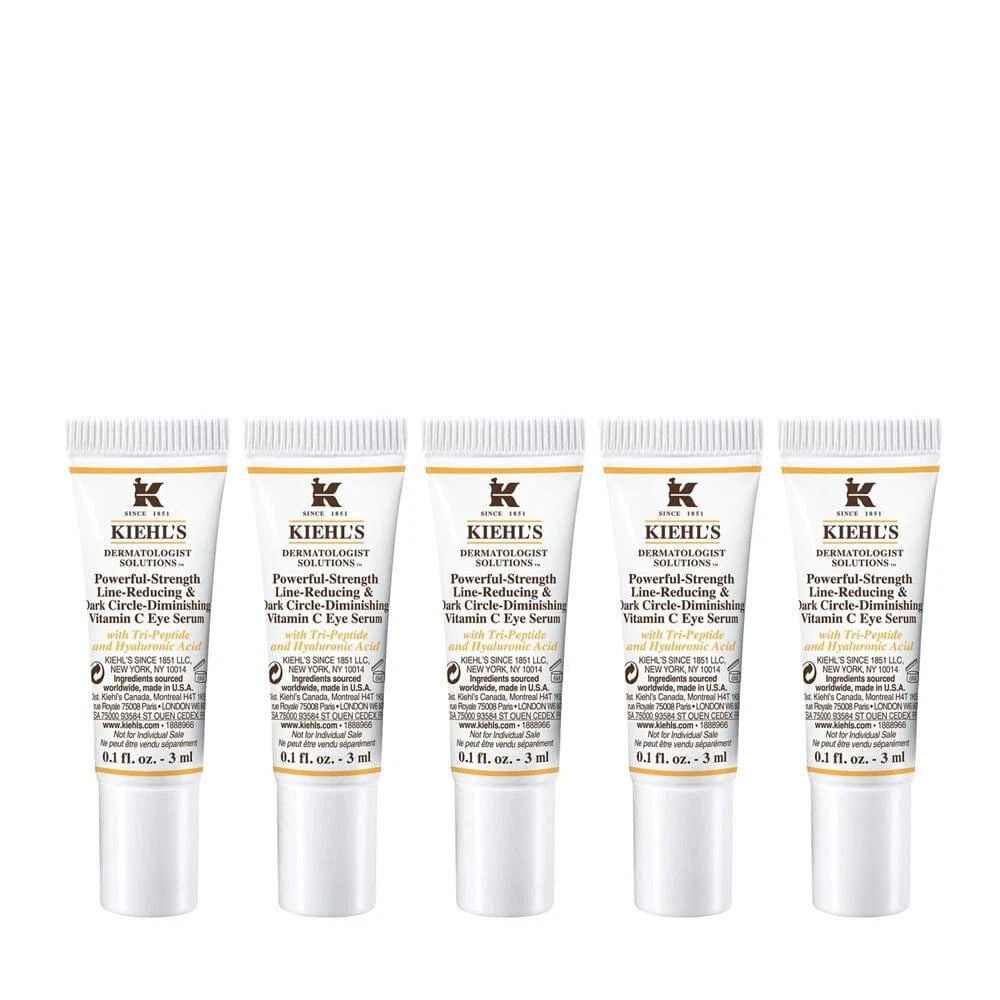 Buy Original Kiehl's Powerful-Strength Dark Circle Reducing Vitamin C Eye Serum 3 ml - Online at Best Price in Pakistan