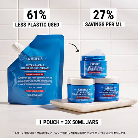 Buy Original kiehl's Ultra Facial Oil-Free Refillable Moisturizer 150ml - Online at Best Price in Pakistan