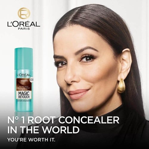Buy Original Loreal Paris Magic Retouch Temporary Root Concealer Spray - Brown 75ml - Online at Best Price in Pakistan
