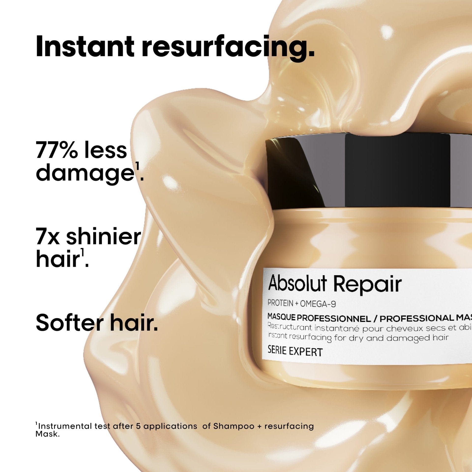 Buy Original L'Oreal Professionnel Absolut Repair Instant Resurfacing Masque 500ml - Online at Best Price in Pakistan