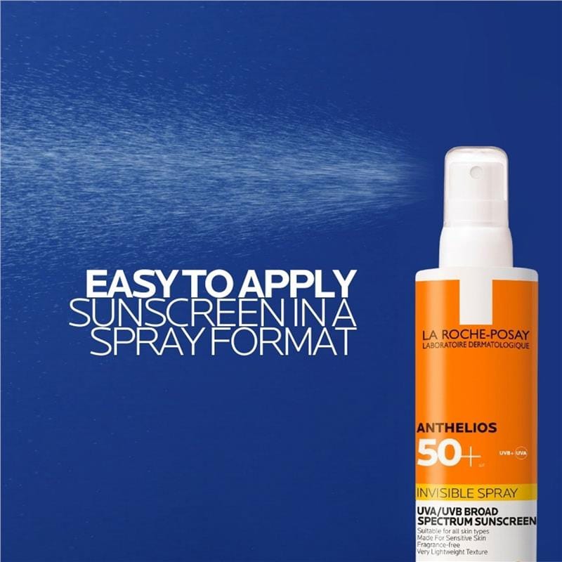 Buy Original La Roche Posay Anthelios Invisible Spray SPF50 200ml - Online at Best Price in Pakistan
