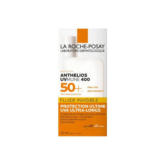 Buy Original La Roche-Posay Anthelios UVMune 400 Invisible Fluid Fragrance Free SPF50+ 50ml - Online at Best Price in Pakistan