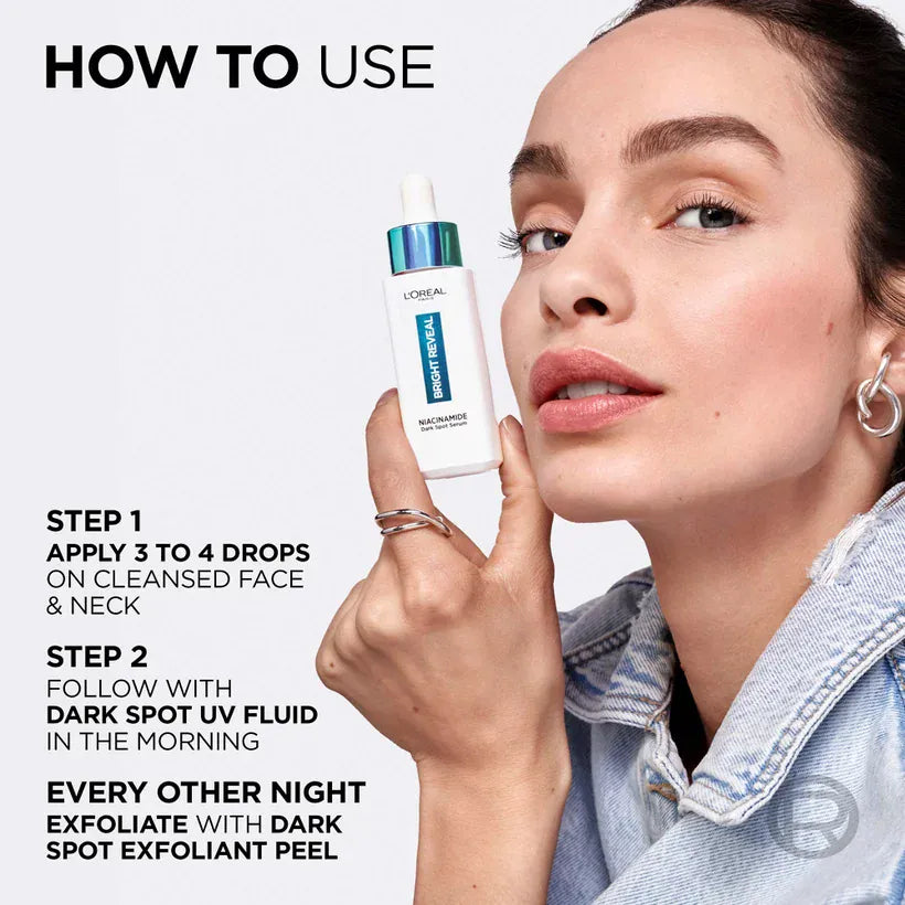 Buy Original LOreal Bright Reveal Dark Spot UV Fluid SPF50+ 50ml - Online at Best Price in Pakistan