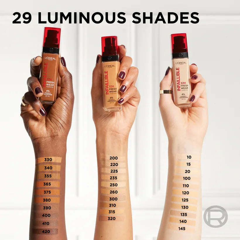 Buy Original LOreal Paris Infallible 32H Freshwear Liquid Foundation 015 Neutral 30ml - Online at Best Price in Pakistan