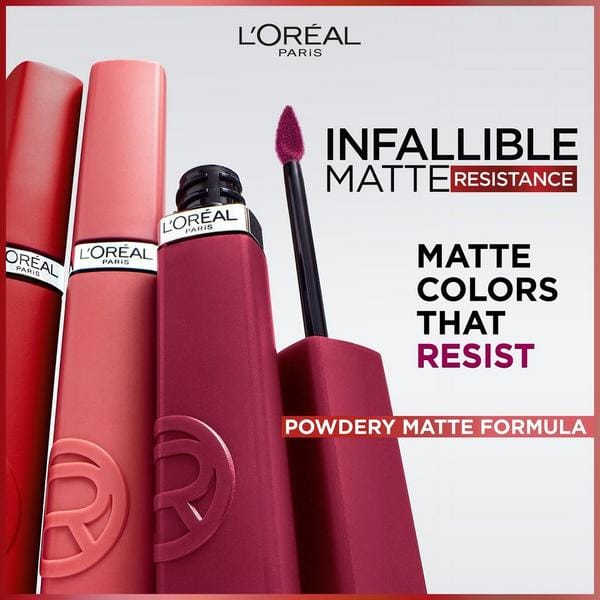 Buy Original LOreal Paris Infallible Matte Resistance Liquid Lipstick 100 Fairytale Ending 5ml - Online at Best Price in Pakistan