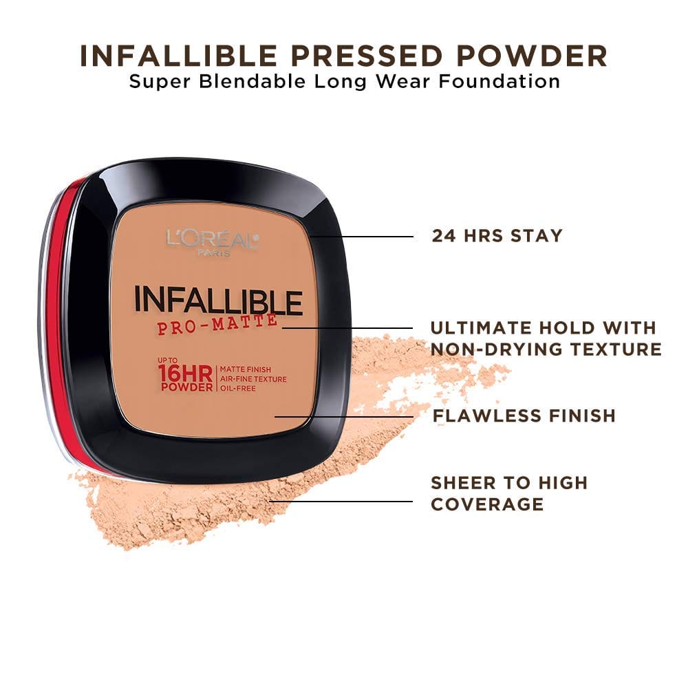 Buy Original LOreal Paris Infallible Pro Matte Powder 200 Natural Beige - Online at Best Price in Pakistan