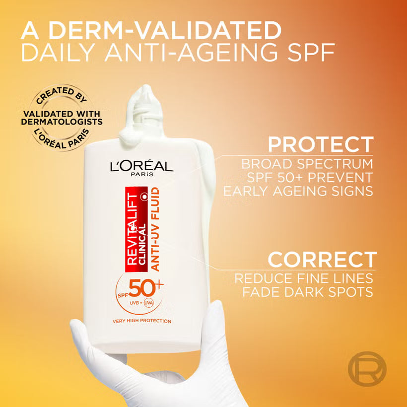 Buy Original LOreal Paris Revitalift Clinical Vitamin C SPF 50+ Fluid 50ml - Online at Best Price in Pakistan