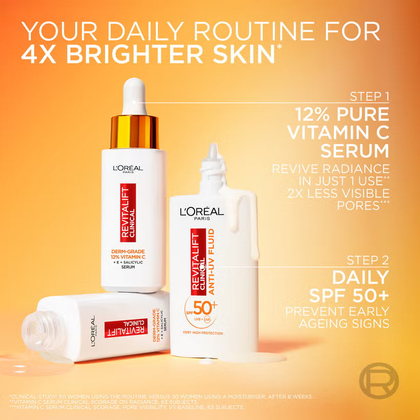 Buy Original LOreal Paris Revitalift Clinical Vitamin C SPF 50+ Fluid 50ml - Online at Best Price in Pakistan