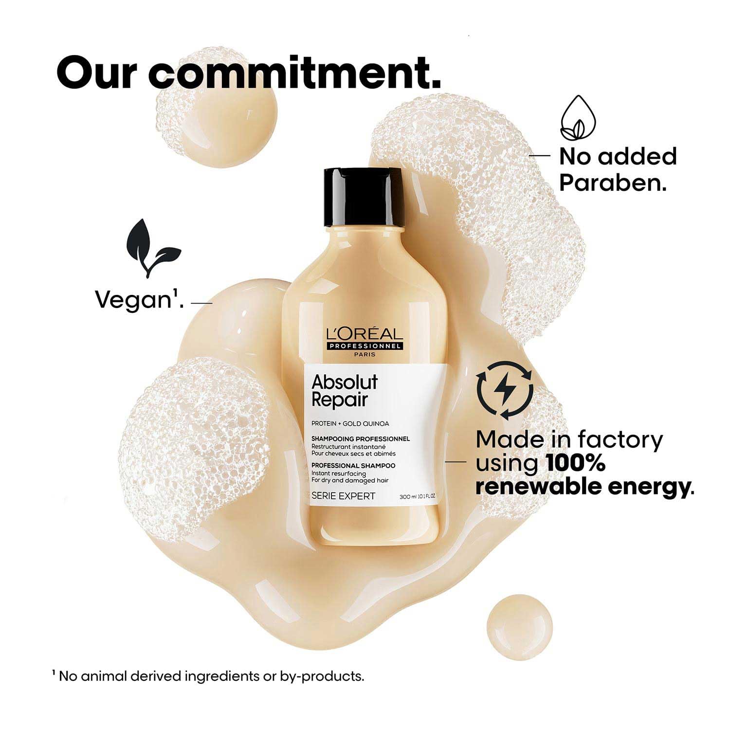 Buy Original Loreal Professionnel Absolut Repair Shampoo for Dry & Damaged Hair 300ml - Online at Best Price in Pakistan