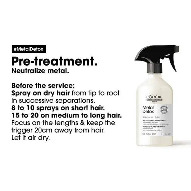 Buy Original L'Oréal Professionnel Serie Expert Metal Detox Pre-Treatment 500ml - Online at Best Price in Pakistan