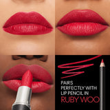 Buy Original MAC M•A•Cximal Silky Matte Lipstick 691 Ruby Woo - Online at Best Price in Pakistan