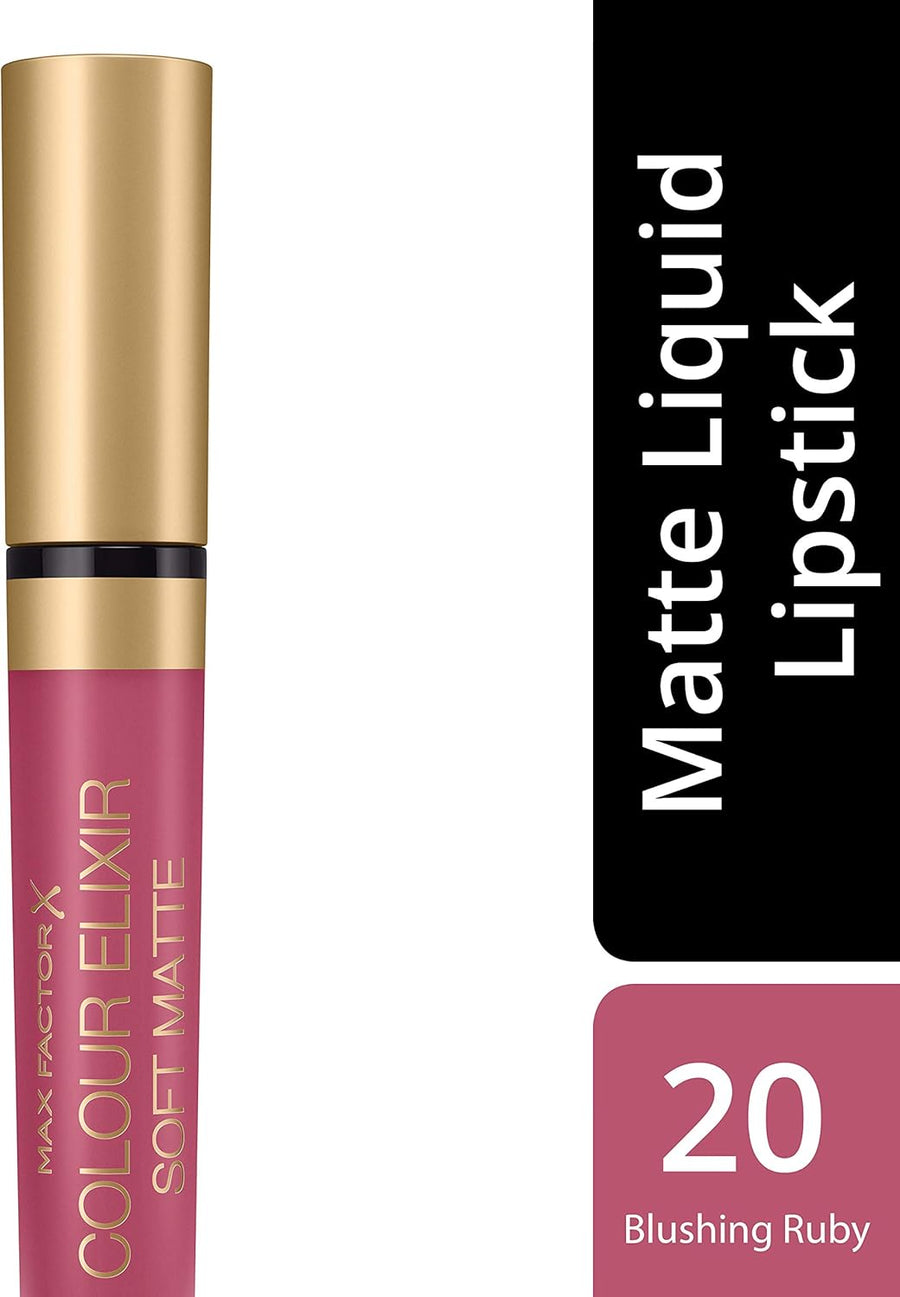 Buy Original Max Factor Colour Elixir Soft Matte 020 Blushing Peony Liquid Lipstick - Online at Best Price in Pakistan