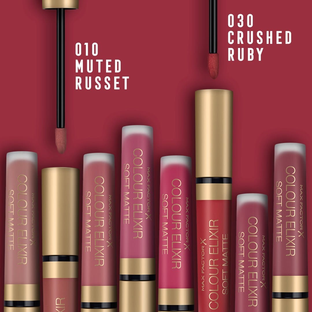 Buy Original Max Factor Colour Elixir Soft Matte 020 Blushing Peony Liquid Lipstick - Online at Best Price in Pakistan