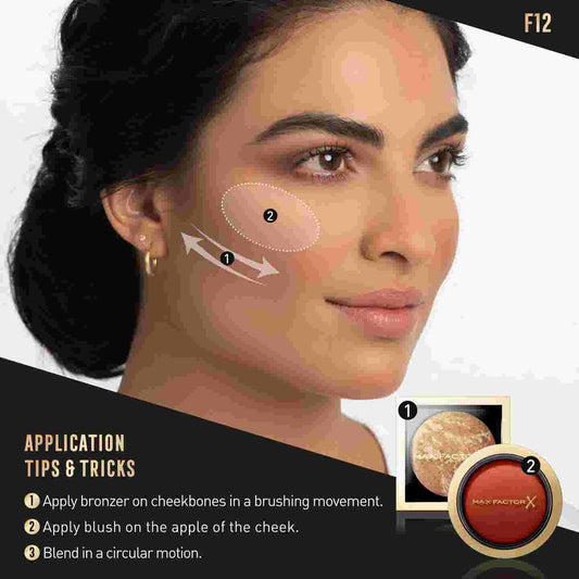 Buy Original Max Factor Pro Powder & Blush Brush by Mashael Ajeel - F12 - Online at Best Price in Pakistan