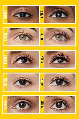 Buy Original Maybelline Colossal Curl Bounce Washable Curling Mascara 01 Very Black 10ml - Online at Best Price in Pakistan