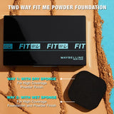 Buy Original Maybelline Fit Me Powder Foundation Matte+Poreless 112 Natural Ivory - Online at Best Price in Pakistan
