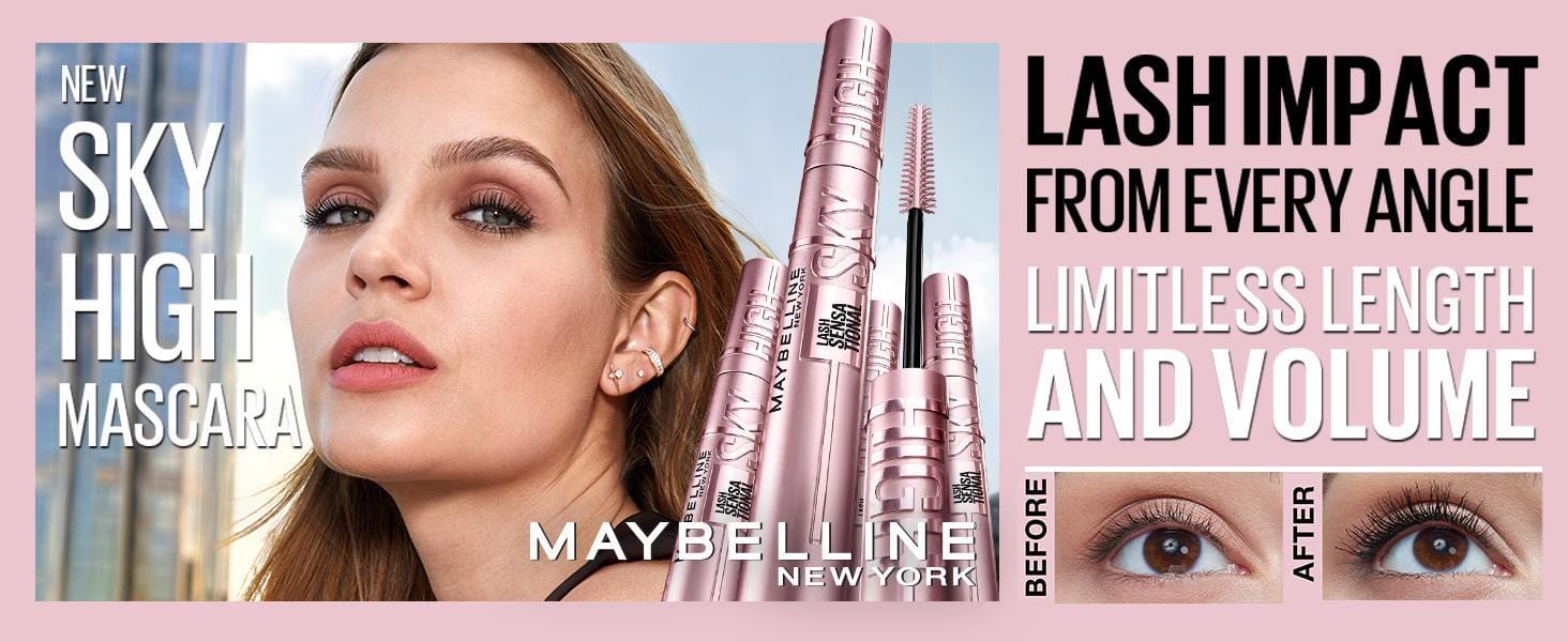 Buy Original Maybelline Lash Sensational Sky High Waterproof Mascara - Online at Best Price in Pakistan