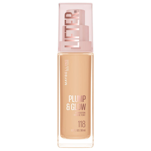 Buy Original Maybelline Lifter Plump & Glow Foundation 118 Warm - Online at Best Price in Pakistan