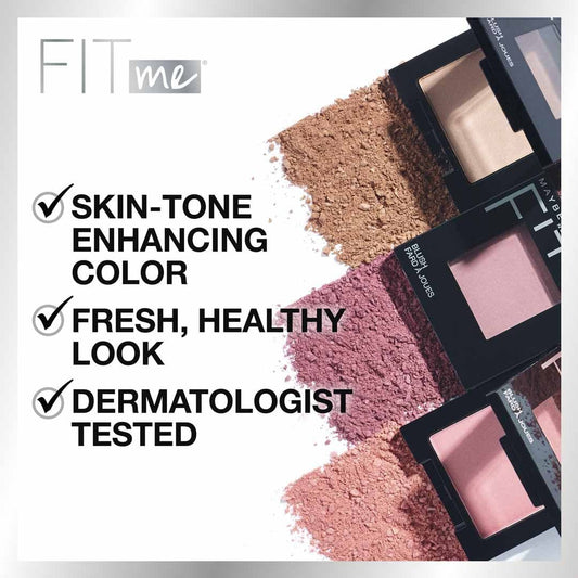 Buy Original Maybelline New York Fit Me Blush 25 Pink Rose - Online at Best Price in Pakistan