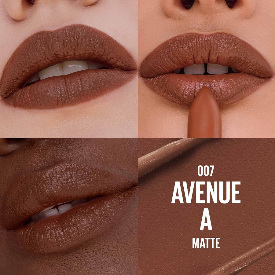 Buy Original Maybelline Serum Lipstick Avenue A Matte 007 - Online at Best Price in Pakistan