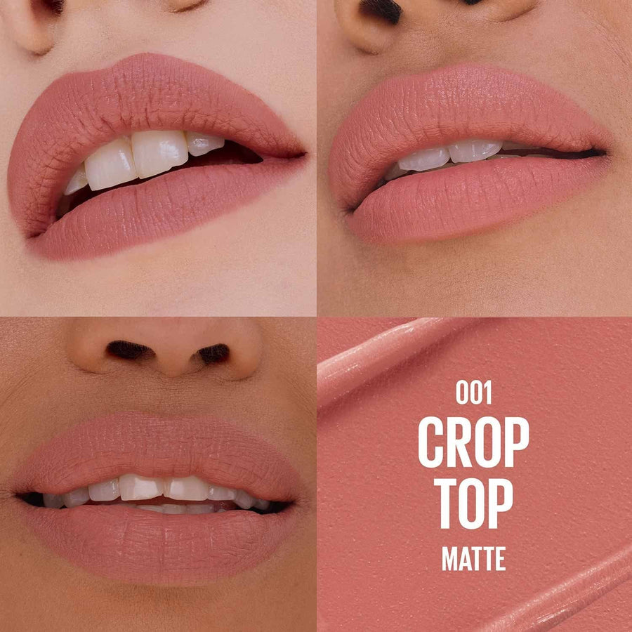 Buy Original Maybelline Serum Lipstick Crop Top Matte 001 - Online at Best Price in Pakistan