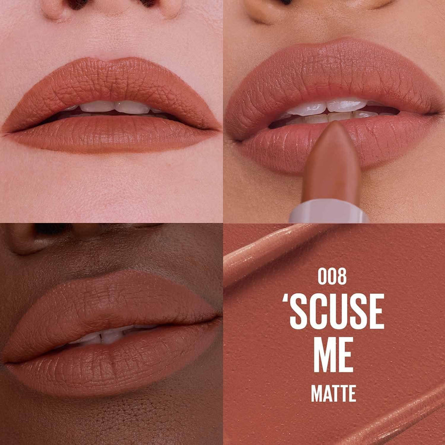 Buy Original Maybelline Serum Lipstick Scuse Me Matte 008 - Online at Best Price in Pakistan