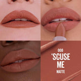 Buy Original Maybelline Serum Lipstick Scuse Me Matte 008 - Online at Best Price in Pakistan