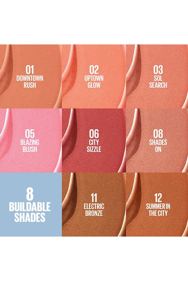 Buy Original Maybelline Sunkisser Multi-use Liquid Blush and Bronzer Downtown Rush - Online at Best Price in Pakistan