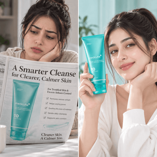 Buy Original Medicube Azelaic Acid Niacinamide Deep Clean Foam Cleanser 120g - Online at Best Price in Pakistan