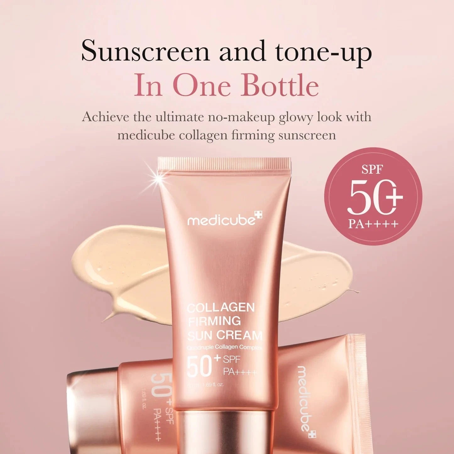 Buy Original Medicube Collagen Firming Sun Cream Spf 50+++ 50ml - Online at Best Price in Pakistan