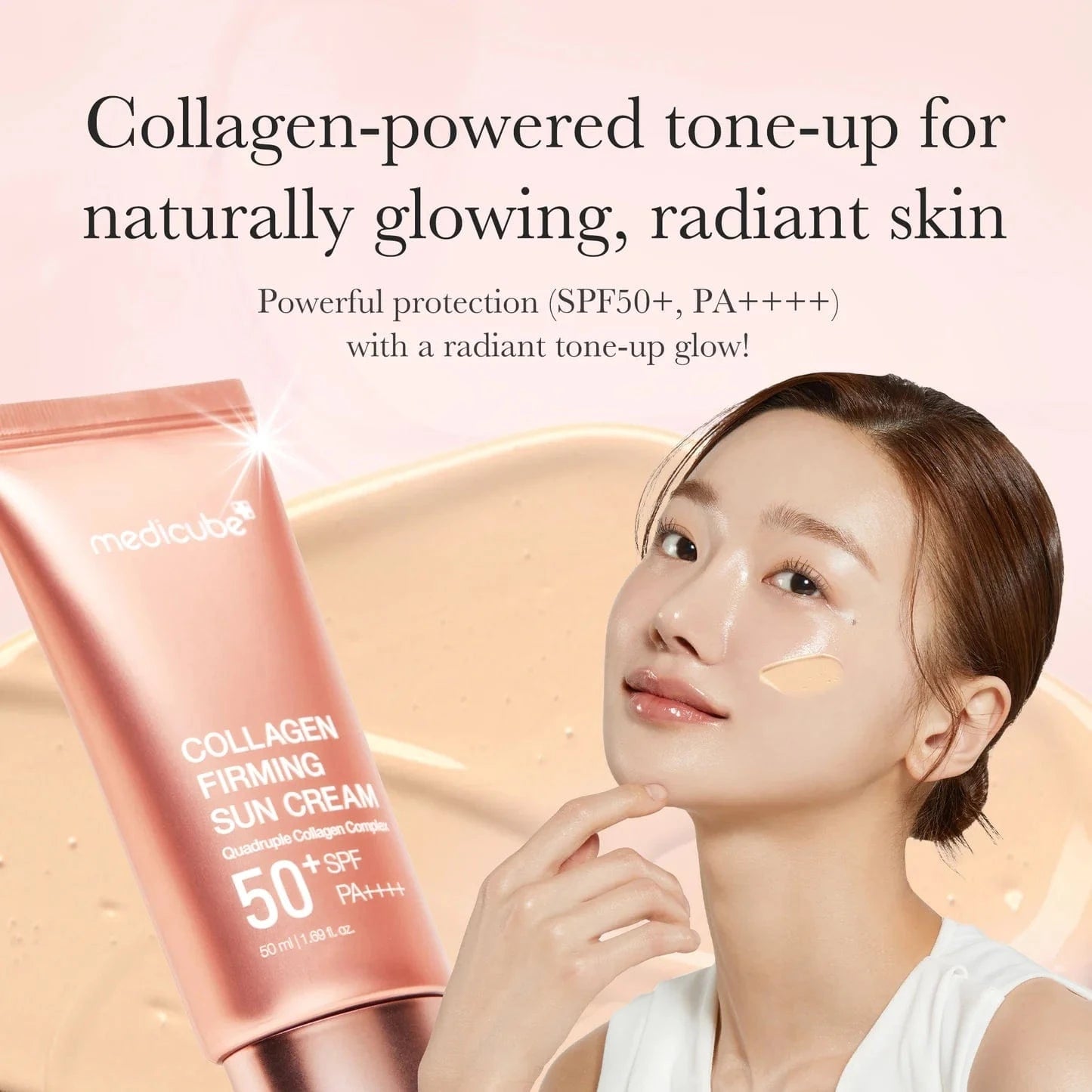 Buy Original Medicube Collagen Firming Sun Cream Spf 50+++ 50ml - Online at Best Price in Pakistan