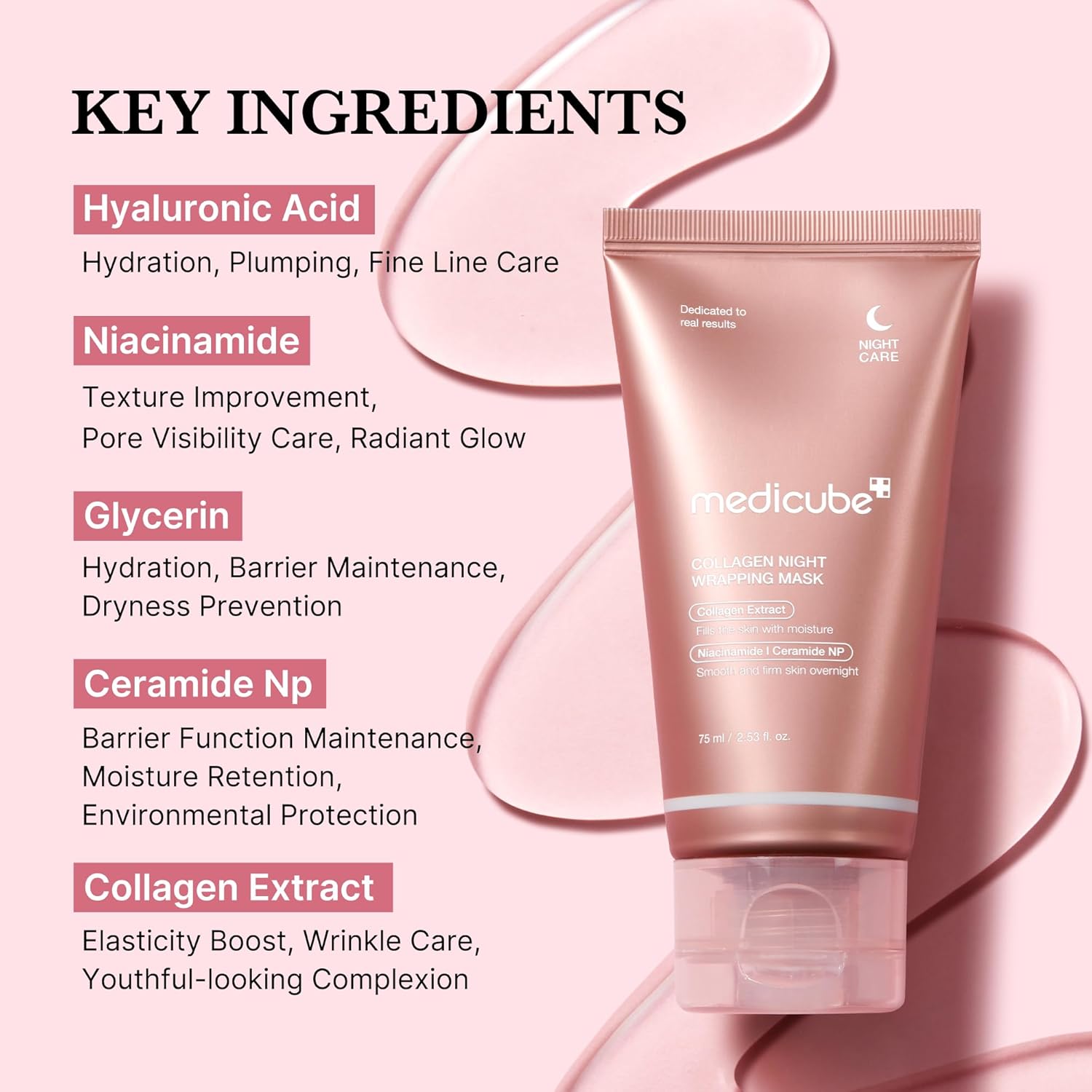 Buy Original Medicube Collagen Night Wrapping Mask 75ml - Online at Best Price in Pakistan