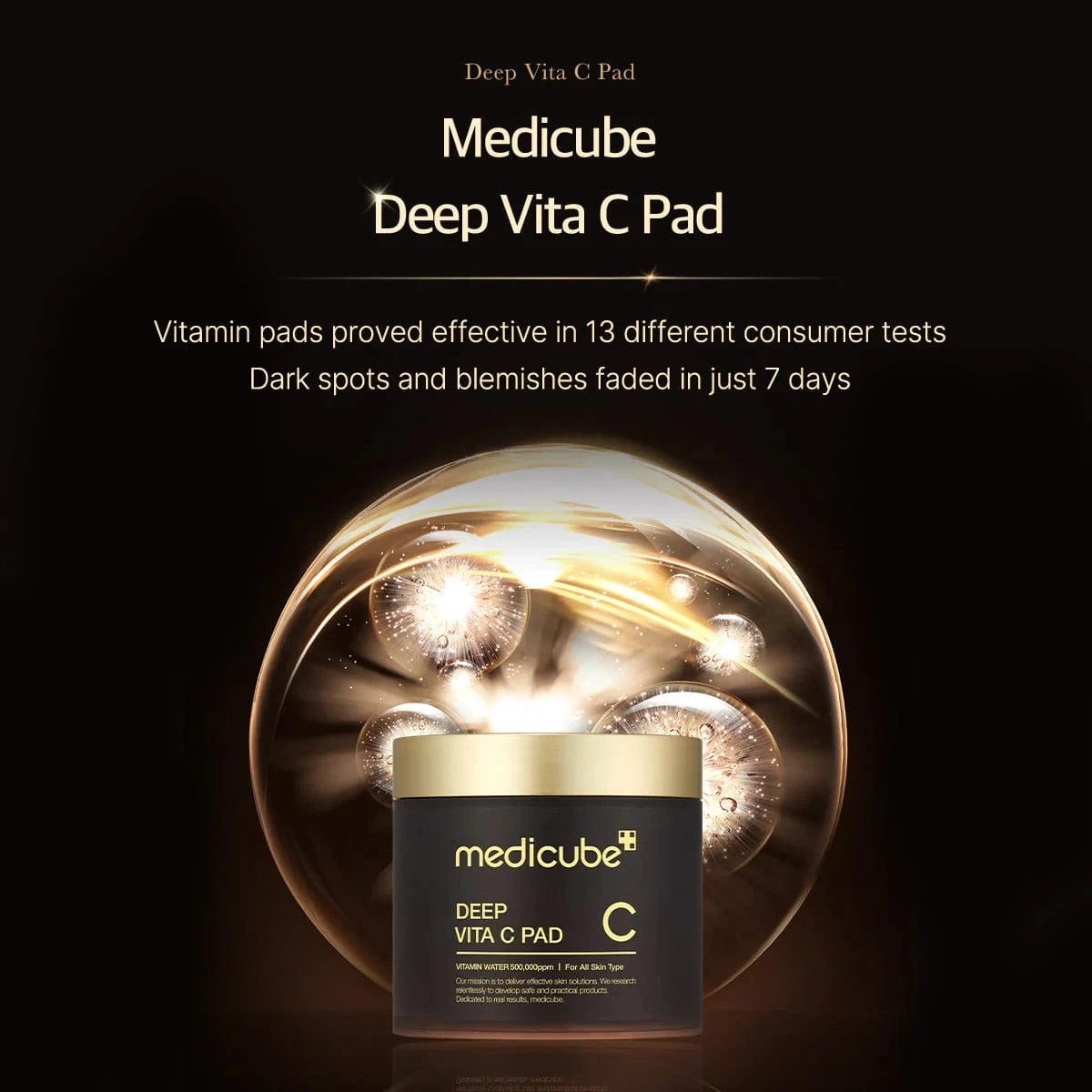 Buy Original Medicube Dark Spot Brightening Toner Pad Deep Vita C Pad - Online at Best Price in Pakistan