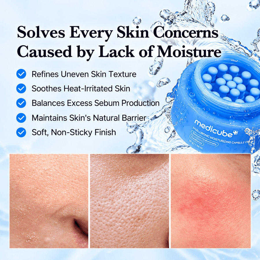 Buy Original Medicube Hyaluronic Moisturizing Capsule Cream 55g - Online at Best Price in Pakistan