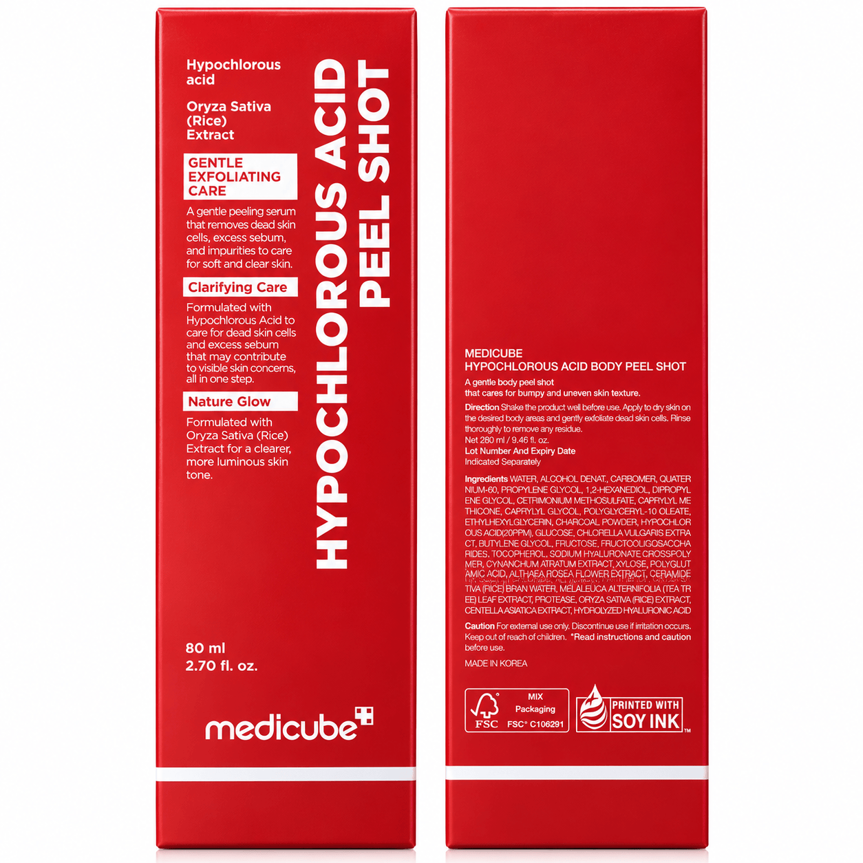 Buy Original Medicube Hypochlorous Acid Body Peel Shot - Online at Best Price in Pakistan