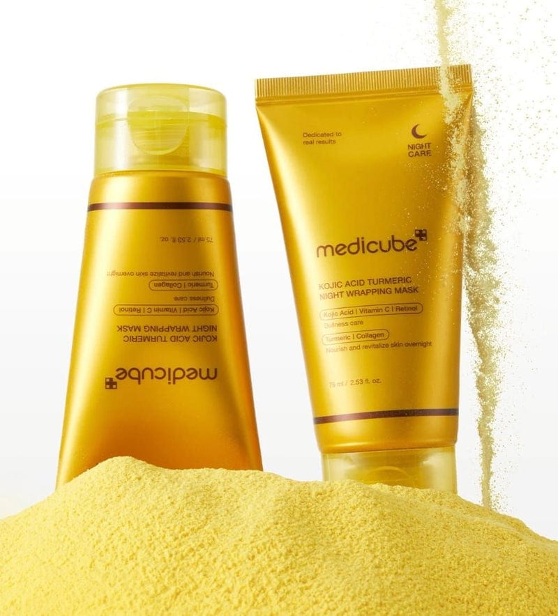 Buy Original Medicube Kojic Acid Turmeric Overnight Wrapping Mask - Online at Best Price in Pakistan