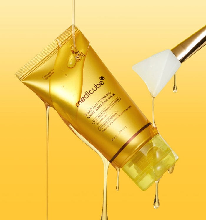 Buy Original Medicube Kojic Acid Turmeric Overnight Wrapping Mask - Online at Best Price in Pakistan
