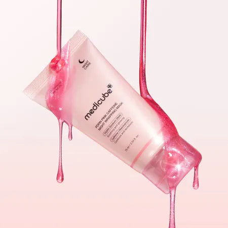Buy Original Medicube PDRN Pink Caffeine Night Wrapping Mask 75ml - Online at Best Price in Pakistan