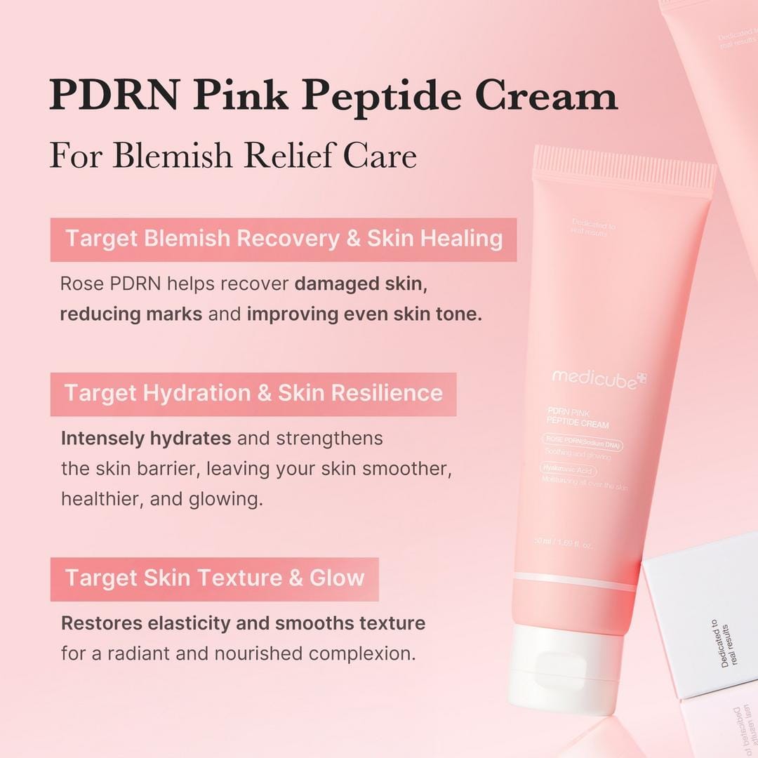 Buy Original Medicube Pdrn Pink Hyaluronic Moisturizing Cream 50ml - Online at Best Price in Pakistan