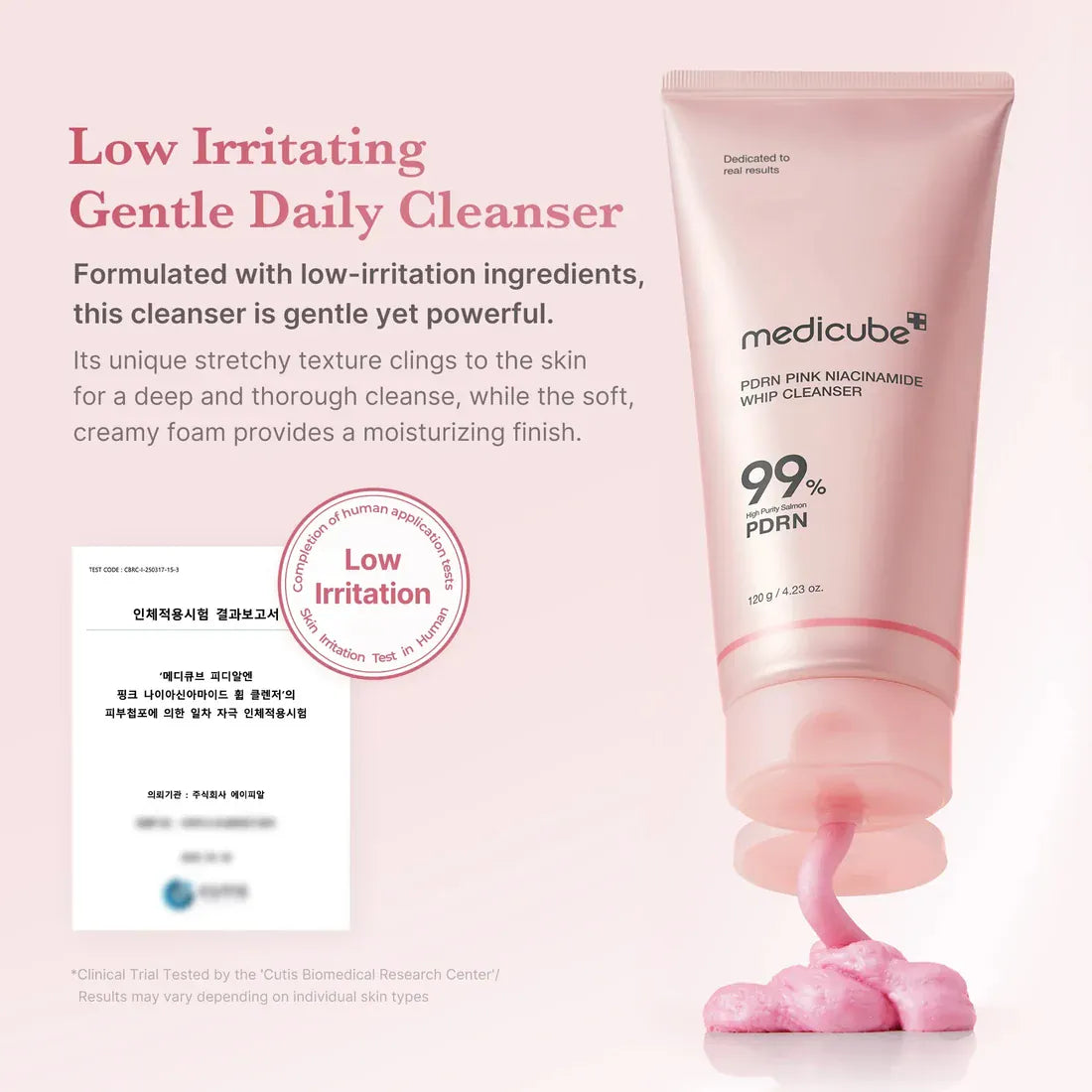 Buy Original Medicube PDRN Pink Niacinamide Whip Cleanser 120g - Online at Best Price in Pakistan