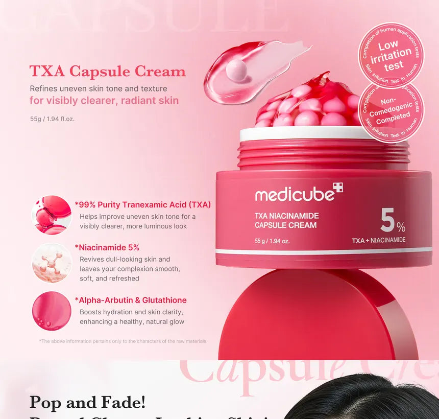 Buy Original Medicube TXA Niacinamide Capsule Cream 55g - Online at Best Price in Pakistan