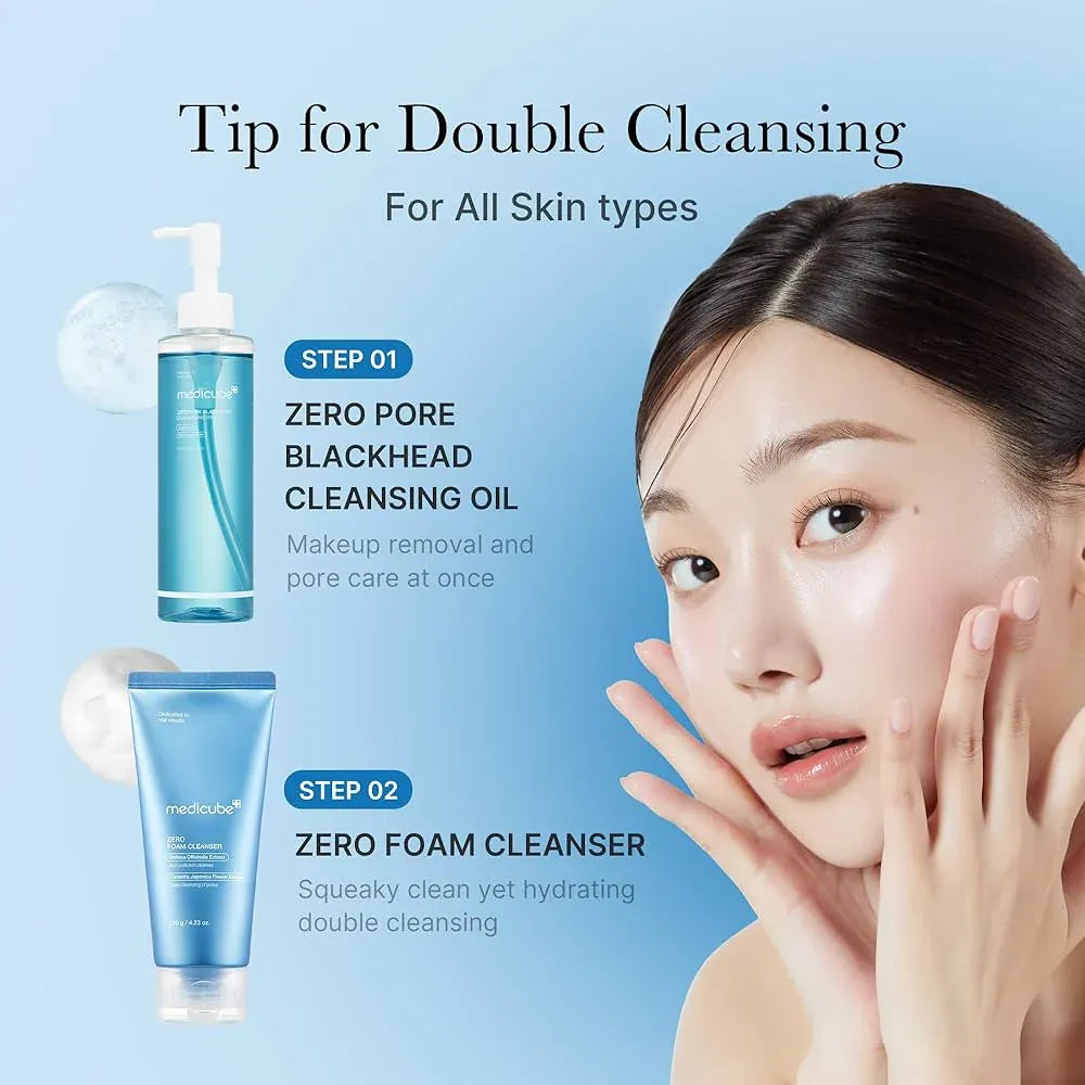 Buy Original Medicube Zero Pore Blackhead Deep Cleansing Oil 205ml - Online at Best Price in Pakistan