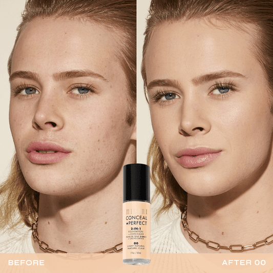 Buy Original Milani Cosmetics Conceal + Perfect 2-In-1 Foundation 00 Light Natural 30ml - Online at Best Price in Pakistan
