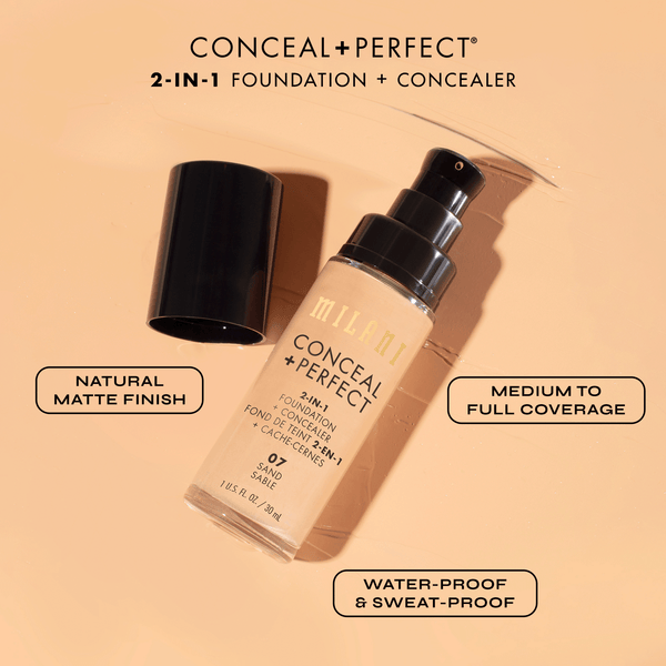 Buy Original Milani Cosmetics Conceal + Perfect 2-In-1 Foundation 00A Procelain 30ml - Online at Best Price in Pakistan