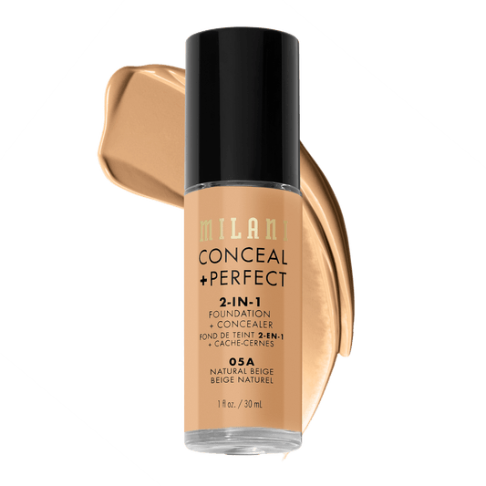 Buy Original Milani Cosmetics Conceal + Perfect 2-In-1 Foundation 05A Natural Beige 30ml - Online at Best Price in Pakistan