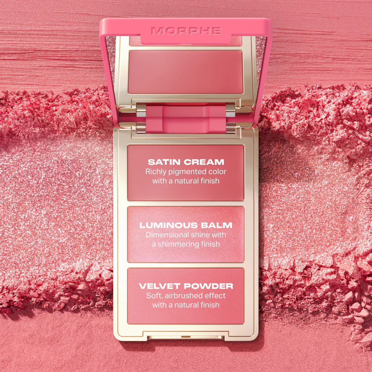 Buy Original Morphe Cheek Thrills Multi-Finish Face Trio - Blind Date - Online at Best Price in Pakistan