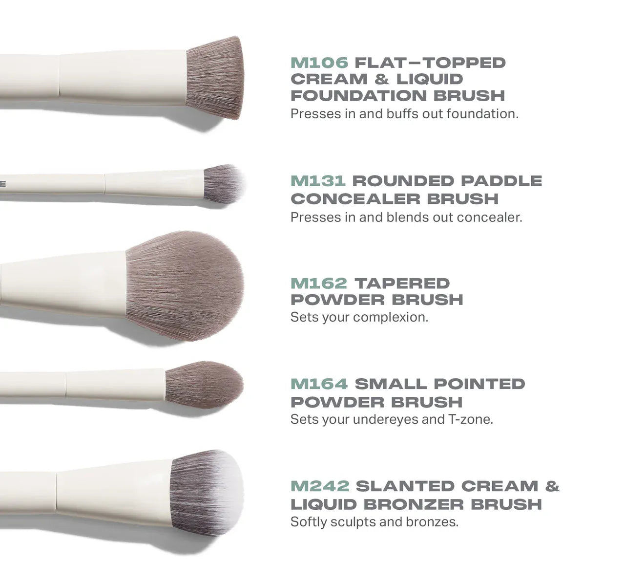 Buy Original Morphe Portrait Mode 5-Piece Face Brush Set - Online at Best Price in Pakistan