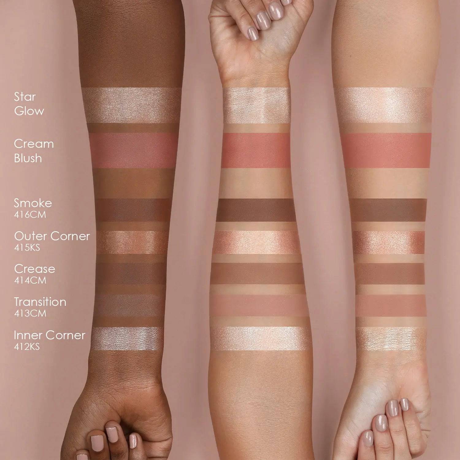 Buy Original Natasha Denona Glam Face Palette All-in-One Blush & Highlighter Palette Dark - Online at Best Price in Pakistan